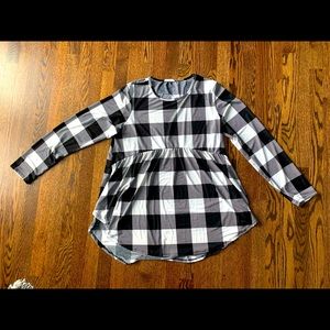 Plaid top!
